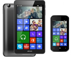 Archos представила WP-смартфон за $99 и Windows-планшет за $150