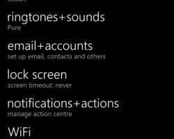 В Windows Phone 8.1 GDR2 появится сортировка настроек