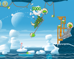 В Angry Birds Seasons для Windows Phone добавлено много новых уровней