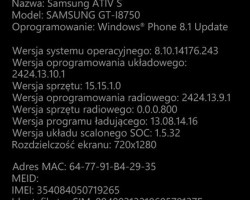 Samsung ATIV S начал получать Windows Phone 8.1 Update 1