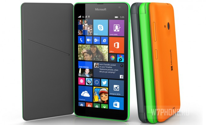 Lumia 535 With Cover
