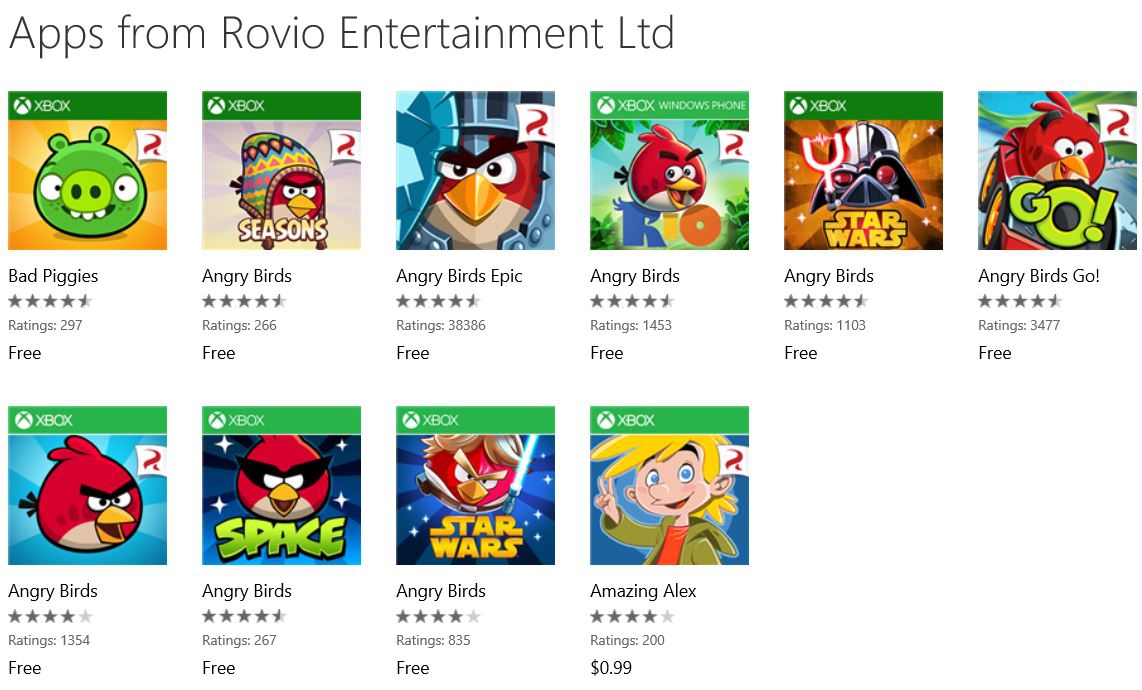 Angry Birds На Windows Phone