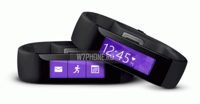 Microsoft Band, гифка