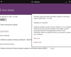 Выпущен патч, который предотвращает падение Explorer.exe в Windows 10 Technical Preview build 9879