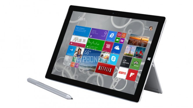 Microsoft Surface Pro 3, фото