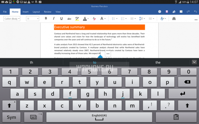 Microsoft открыла публичный доступ к приложениям Office для Android-планшетов 