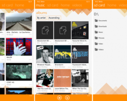 У VLC на Windows Phone появилась тёмная тема оформления