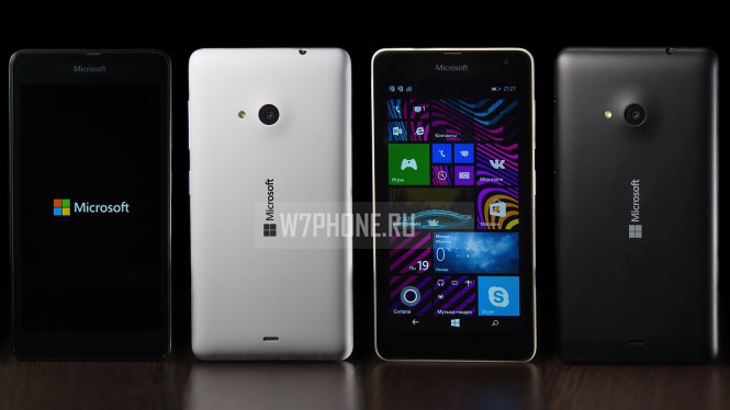 Обзор Lumia 535. Фото смартфона.