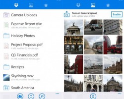 В Dropbox на Windows Phone появилась автоматическая загрузка фотографий в облаке