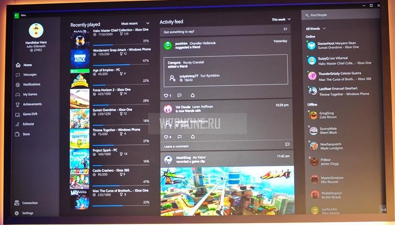 xbox app for windows