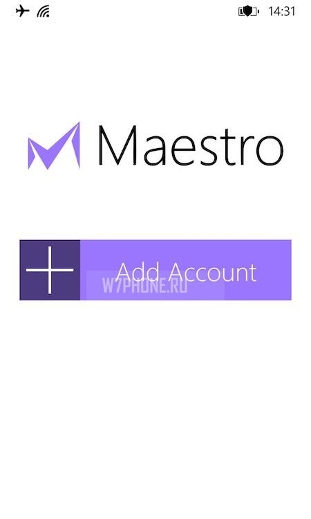 Maestro для Windows Phone скачать