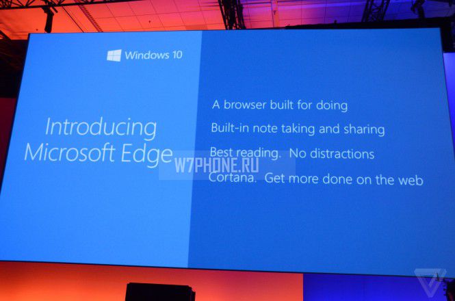 Project Spartan получил название Microsoft Edge