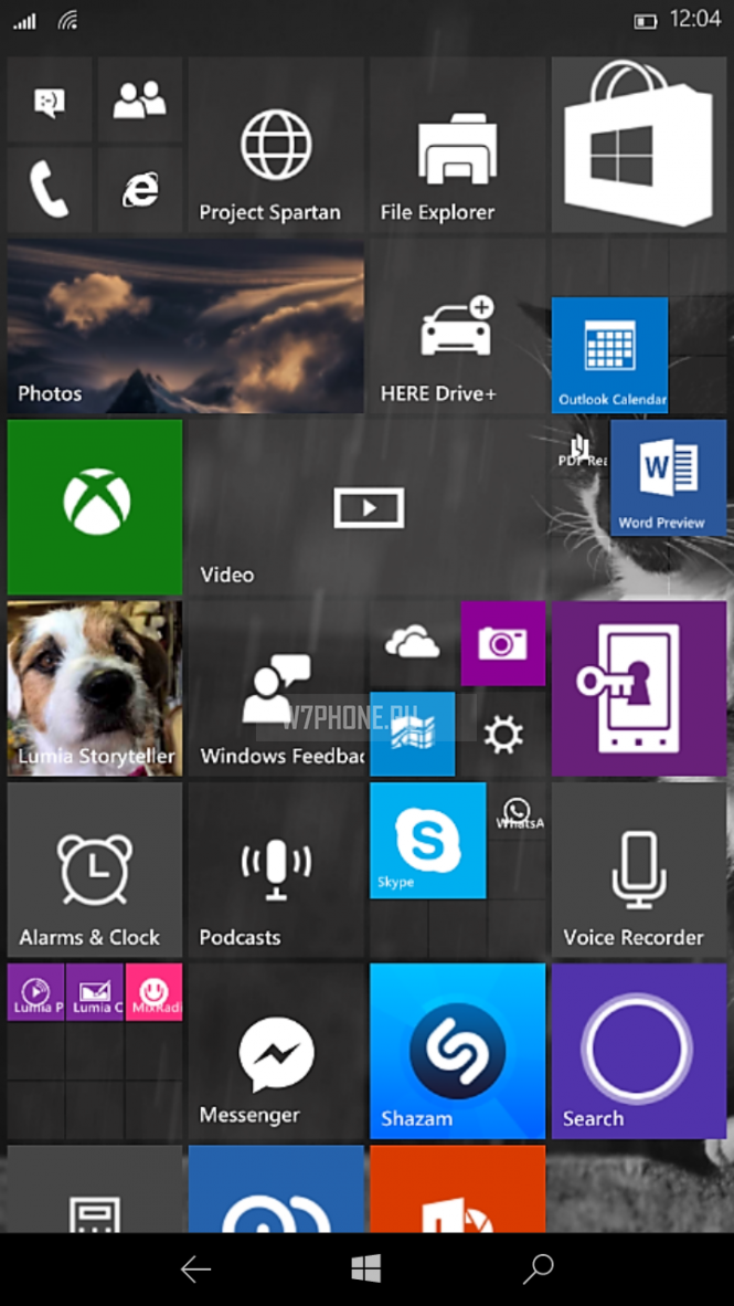 В сеть попал скриншот сборки 10070 мобильной версии Windows 10