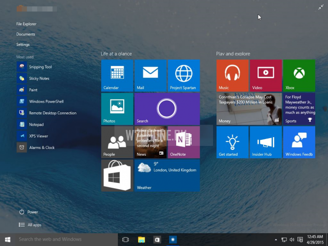 Windows 10 build 10074 оказалась в свободном доступе