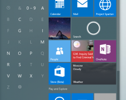 Снимки экрана сборки 10125 Windows 10 TP – новые иконки и изменения пользовательского интерфейса