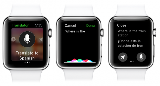 Приложение Translator от Microsoft стало доступным на Apple Watch и Android Wear