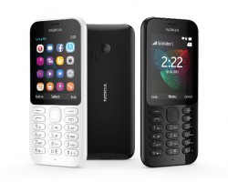 Представлены новые телефоны Nokia: 222 и 222 Dual SIM