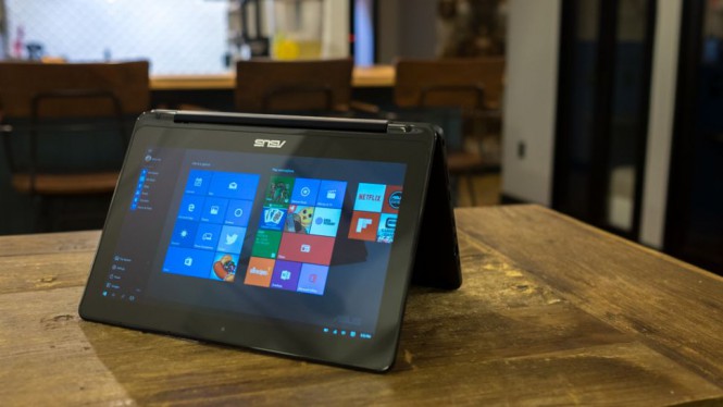 ASUS представила ноутбук и гибрид 2 в 1 на Windows 10