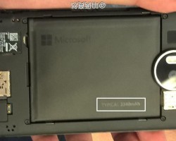 В Lumia 950 XL будет установлен съёмный аккумулятор 3340 мАч