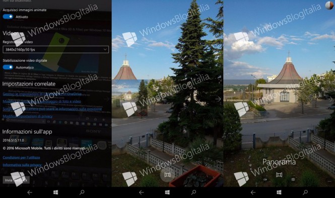 В Camera для Windows 10 Mobile появятся панорамные снимки