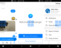Пользователям Windows 10 Mobile доступна новая бета-версия Facebook Messenger