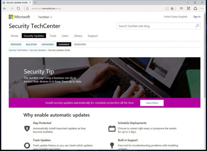 Security Updates Guide