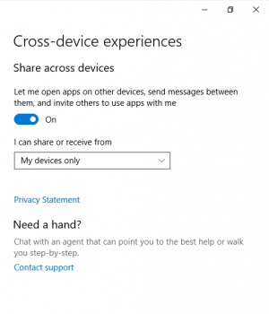 Cross-Device Experience