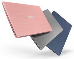 Ноутбук Acer Swift 3 оснащен процессором Intel Core восьмого поколения