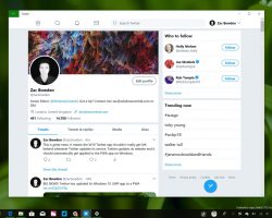 Твиттер обновляет своё UWP-приложение до версии PWA